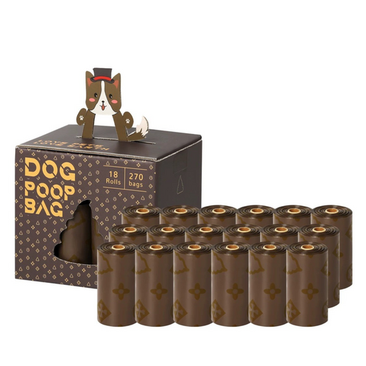 HAPPUP Poop Bags – 18 Rolls / 270 Bags
