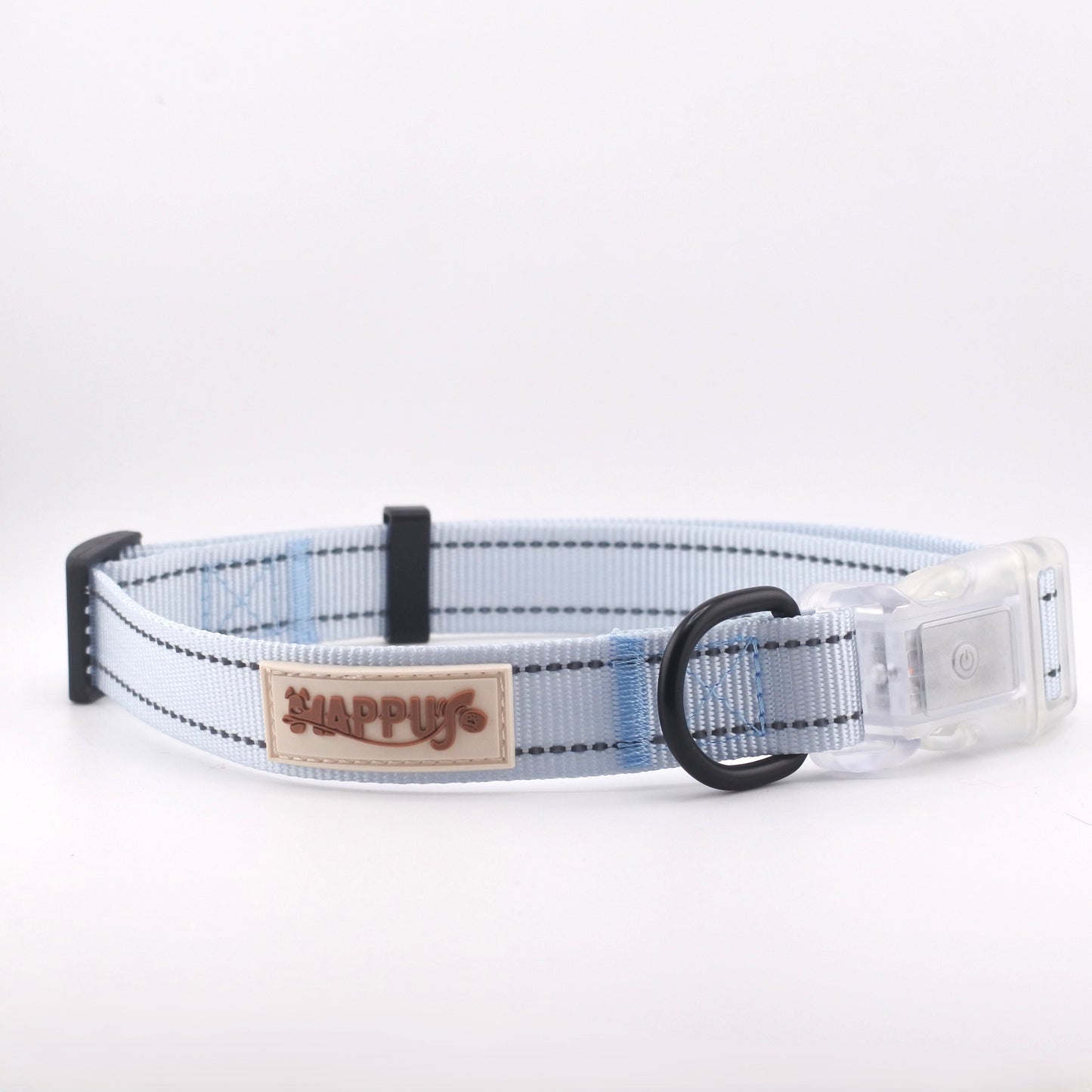 HAPPUP GLOW Set β Blueberry Forest (Collar + Leash)