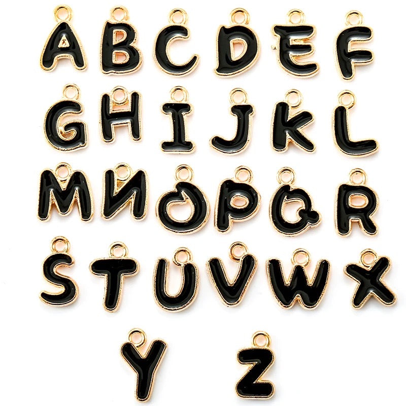 HAPPUP Personalized Name Tag - Alphabet Letter
