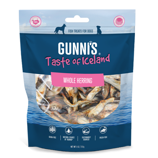 Gunni's - Whole Herring Dog Treats 255g