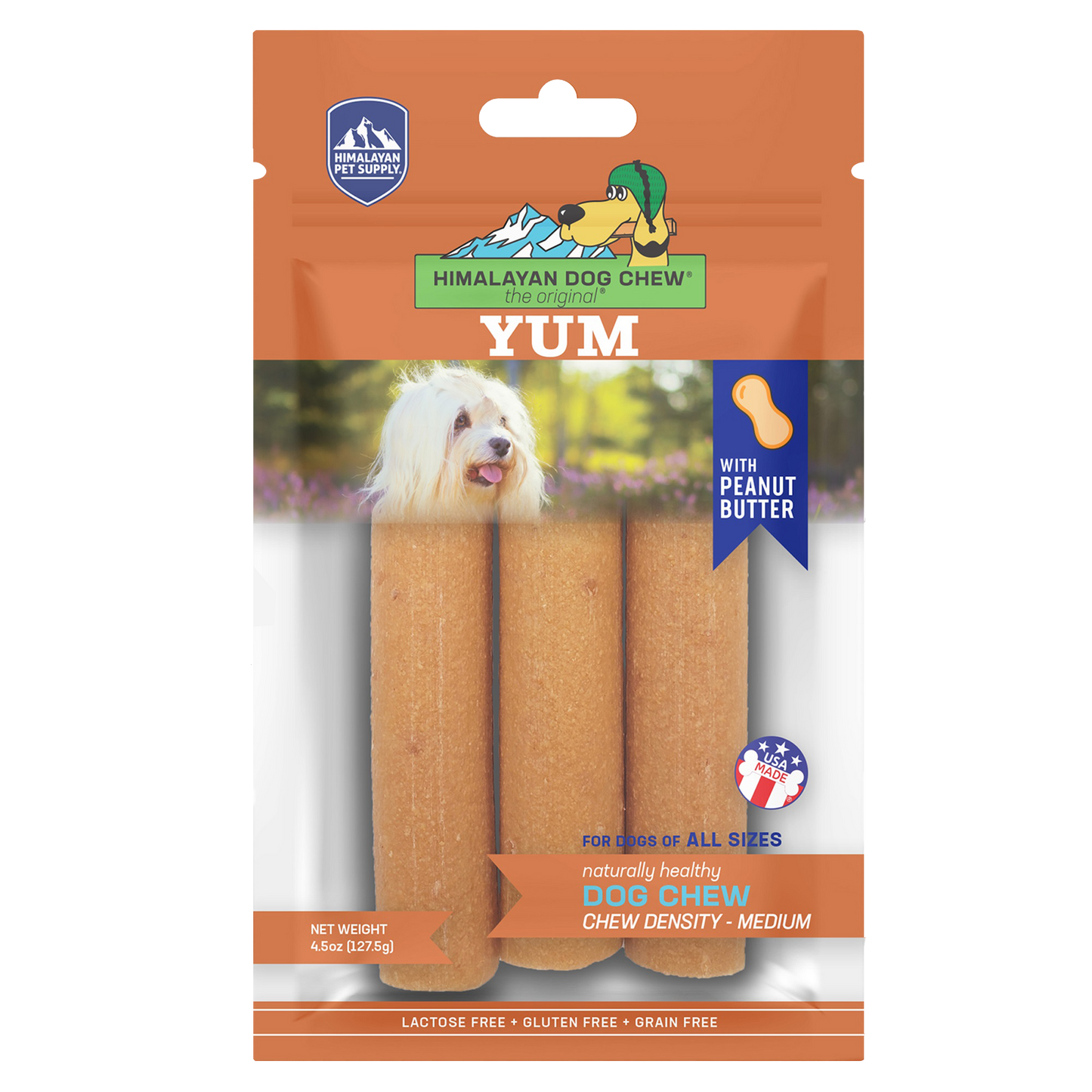 Himalayan - Dog Chew Yum Peanut Butter