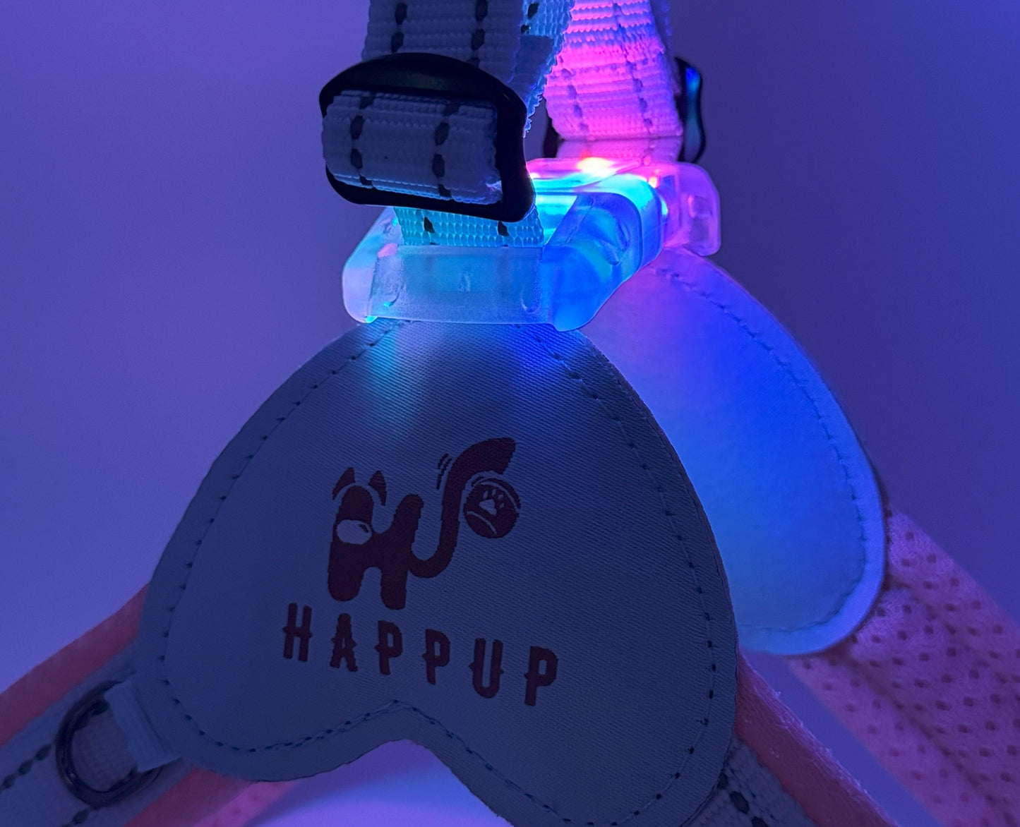 HAPPUP GLOW LED Harness - Candy Skies